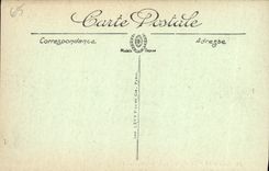 VINTAGE POSTCARD Route of Luz has Gavarnie chaos