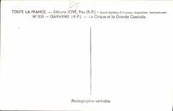 MODERN CARD Gavarnie the Circus and the Large Cascade