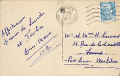 VINTAGE POSTCARD Heavy the Basilica and the Peak of Jer Gavarnie Circus Cauterets Lake Gaube