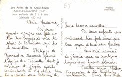 CPM Argeles Gazost Les petits de la Croix Rouge