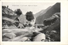 CPA Pyrenees Le Gouffre Halte de Calypso