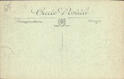 VINTAGE POSTCARD Heavy the chain of the Pyrenees seen of the Peak of Jer and sight on Montaigu and the peak of the South