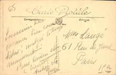 VINTAGE POSTCARD Gavarnie Route De Luz has Gavarnie chaos