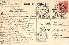 CPA Cauterets Vue Generale Mamelon Vert