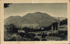 VINTAGE POSTCARD Heavy View and Peak of Jer