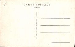 VINTAGE POSTCARD Heavy Swimming pools and Gave of Pau