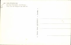 CPM Col du Tourmalet et le Pic de l'Espade