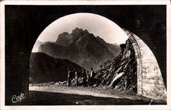 CPM Bagneres de Bigorre Le Tunnel de la Nouvelle route du Pic du midi