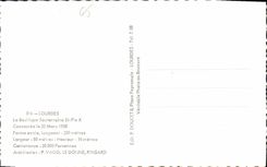 MODERN CARD Heavy the Basilica Souteraine Black and white St X