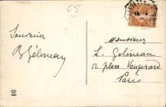 VINTAGE POSTCARD Pierrefitte Village of Soulon and Villelongue and bottom of Isaby