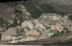 VINTAGE POSTCARD Bareges View