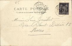 VINTAGE POSTCARD Cauterers Lake Gaube