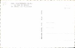 CPM Cauterets Le Lac de Gaube Le massif du Vignemale