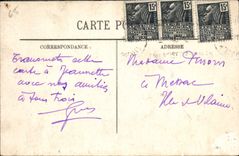 VINTAGE POSTCARD Heavy Blessed Sacrament with the patients