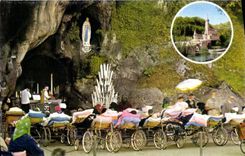 MODERN CARD Heavy Patients In front of the Cave