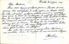 MODERN CARD Heavy Panoramic View on the martyrdom and the basilica