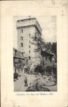 VINTAGE POSTCARD Heavy the tower of the Strong Castle