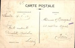 VINTAGE POSTCARD Heavy the Castle and the City