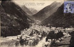 CPA Cauterets Vue generale prise du Mamelon Vert