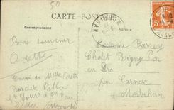 VINTAGE POSTCARD Even St on the Bath Seen On Granville