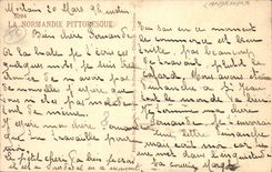 CPA La Normandie Homme Folklore