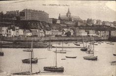 CPA Granville Le Port Bateaux