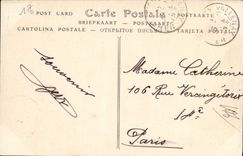 VINTAGE POSTCARD Holy Amand Seen from of the rock