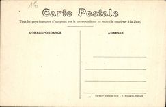 La POSTAL Bourges de la VENDIMIA coloca las casas décimotercero de Gordaine y de Mirebeau Vielles