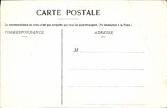 VINTAGE POSTCARD Balloon of Alsace the Virgin at the Top of the Balloon