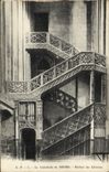CPA Rouen Portail Escalier des Libraires
