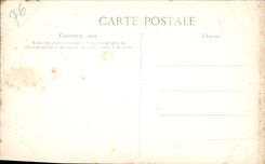 CPA Rouen Cathedrale Portail des Libraires Medaillons Un ange enveloppant de sa chape un jeune homme nu 