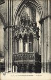 VINTAGE POSTCARD Rouen the Cathedral the pulpit