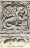 CPA Rouen La Cathedrale Portail des Libraires Medaillons Griffon a pattes de palmipede
