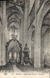 CPA Rouen Eglise Saint Maclou Interieur