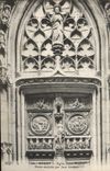 VINTAGE POSTCARD Rouen Eglise of St Maclou Carries sculptee by Jean Goujon
