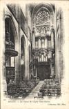 VINTAGE POSTCARD Rouen Church Saint Maclou Organ