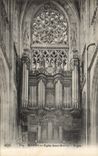 CPA Rouen Eglise Saint Maclou Orgues