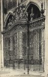 CPA Rouen Eglise Saint Ouen Grille du Choeur