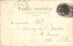 CPA Rouen Eglise Saint Ouen cote rue des Faulx