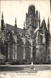 VINTAGE POSTCARD Rouen Church Ouen Saint Seen of the Garden of the Town hall