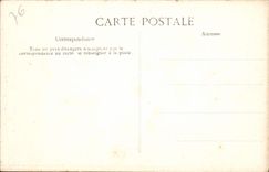 VINTAGE POSTCARD Rouen Cathedral Chapitaux Interior grotesque with the pillars of the nave