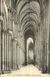 VINTAGE POSTCARD Rouen the Cathedral southern Side aisle