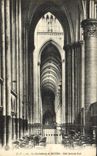 CPA Rouen La Cathedrale Nef laterale Sud