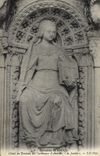 CPA La Cathedrale De Rouen Detail du Tombeau des Cardinaux La justice