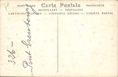 VINTAGE POSTCARD Cathedral of Rouen Holy Gate Etienne Capitals and sheets of Acanthus