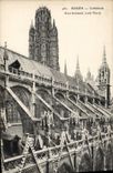 CPA Rouen Cathedrale Arcs Boutants