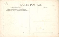 VINTAGE POSTCARD Rouen Street of the Library Holy Gate of the Church Godard