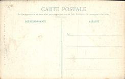 VINTAGE POSTCARD Rouen Church of the Sacring Heart the nave