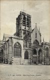 VINTAGE POSTCARD Rouen Church Vincent Saint Together