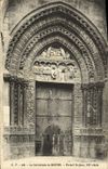 VINTAGE POSTCARD the Cathedral of Rouen Holy Gate Jean